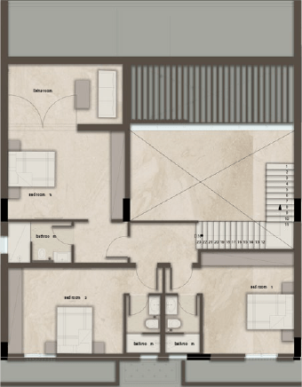 Marissa Elite Unit P1 Floor Plan -First Floor